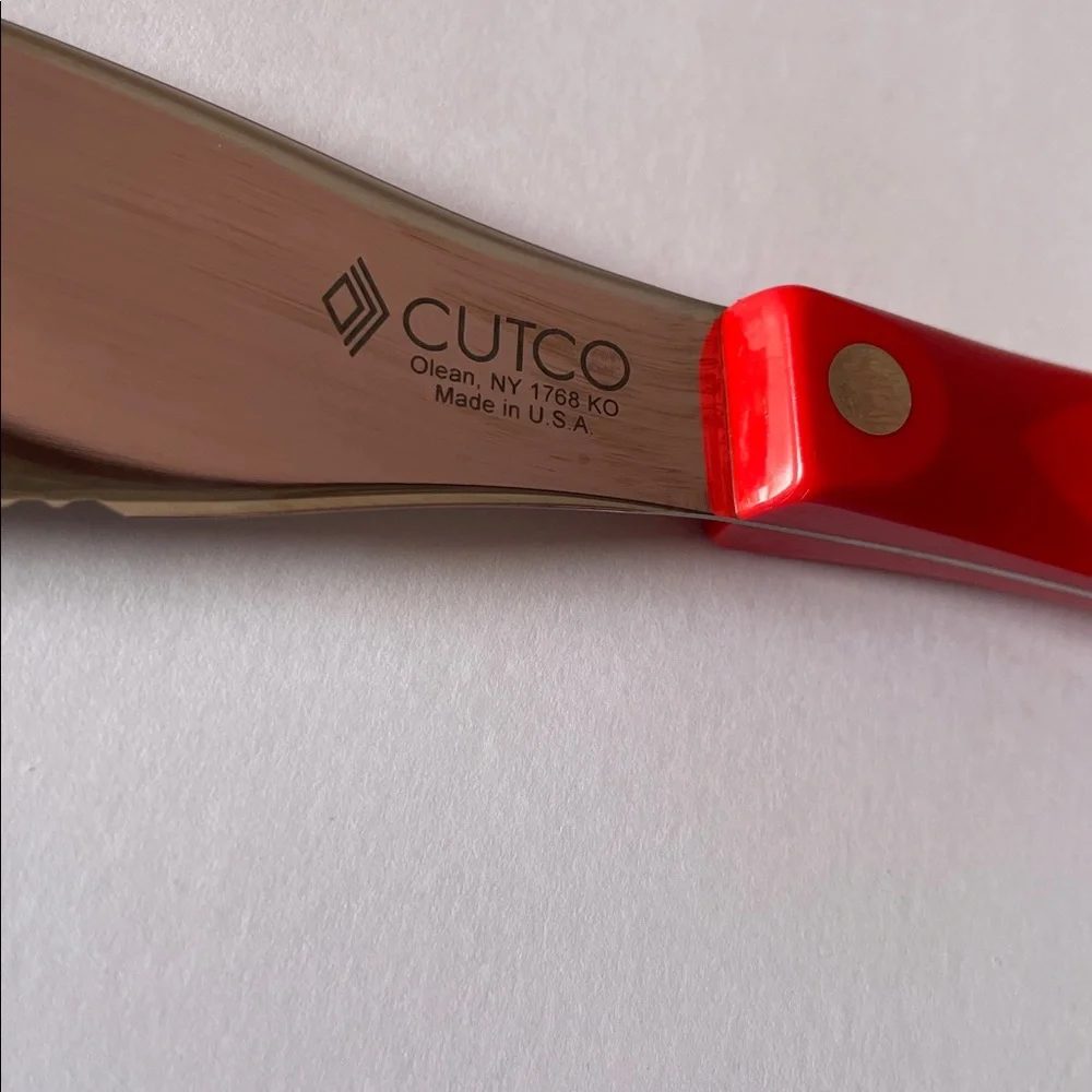 Cutco Red & Silver & Red Spatula Spreader.  #1768 - Picture 3 of 3